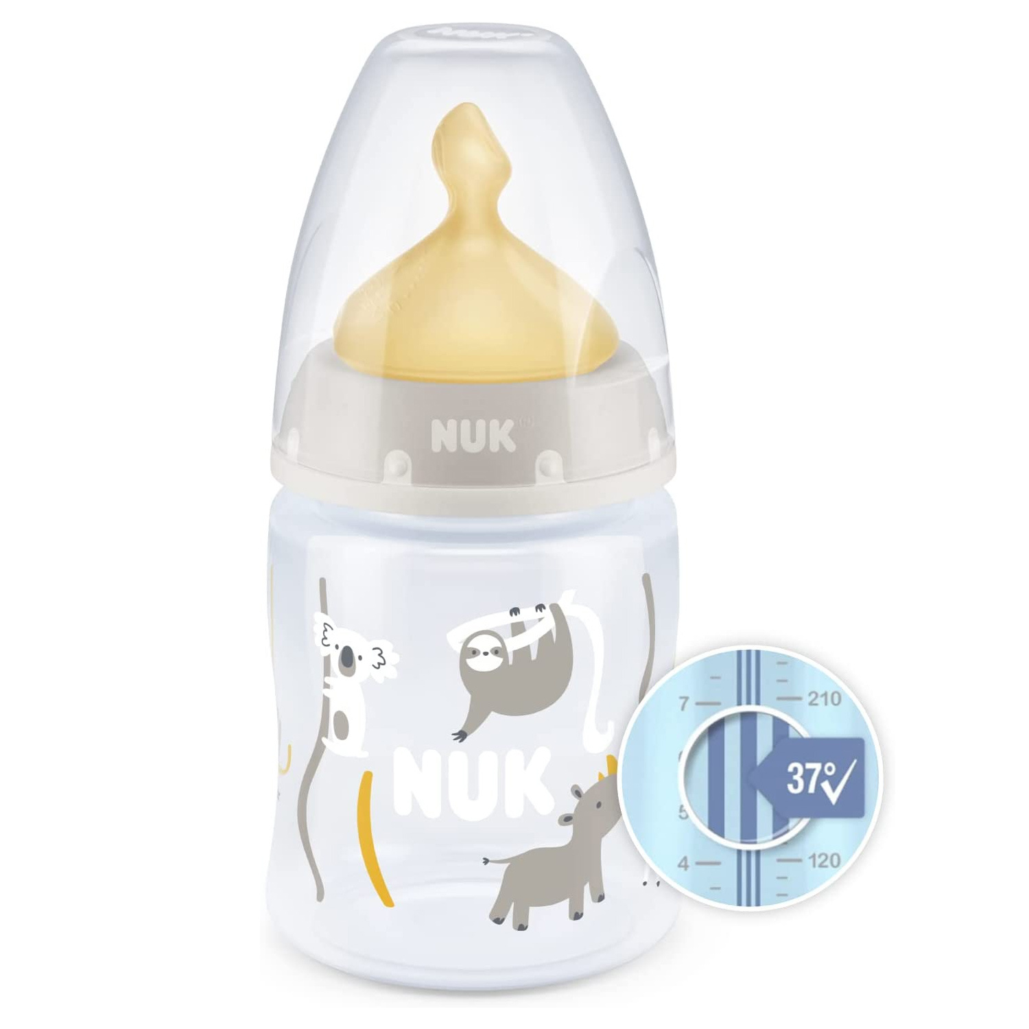 NUK First Choice + Baby Bottle With Temperature Control
