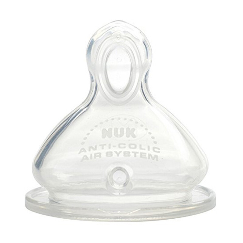 NUK First Choice Silicone Teat Size 1 - Large Hole