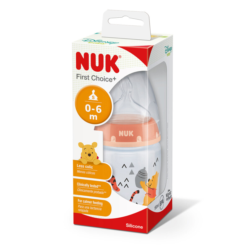 NUK Winnie the Pooh First Choice + Bottle