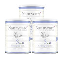 Nannycare 3 Goat Milk Based Growing Up Milk From 1-3 Years - Triple Pack