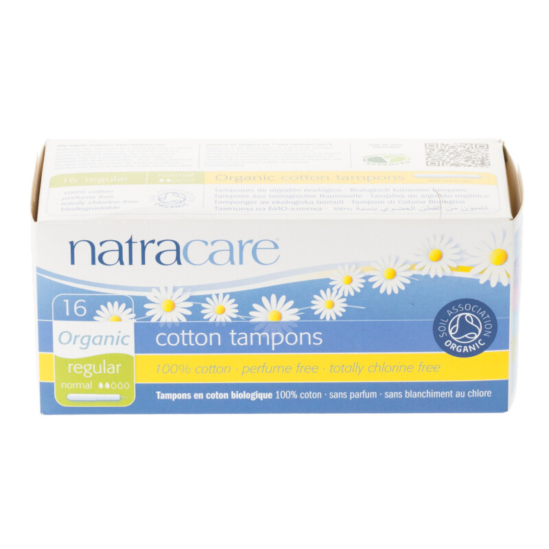 Natracare Organic Applicator Tampons Regular
