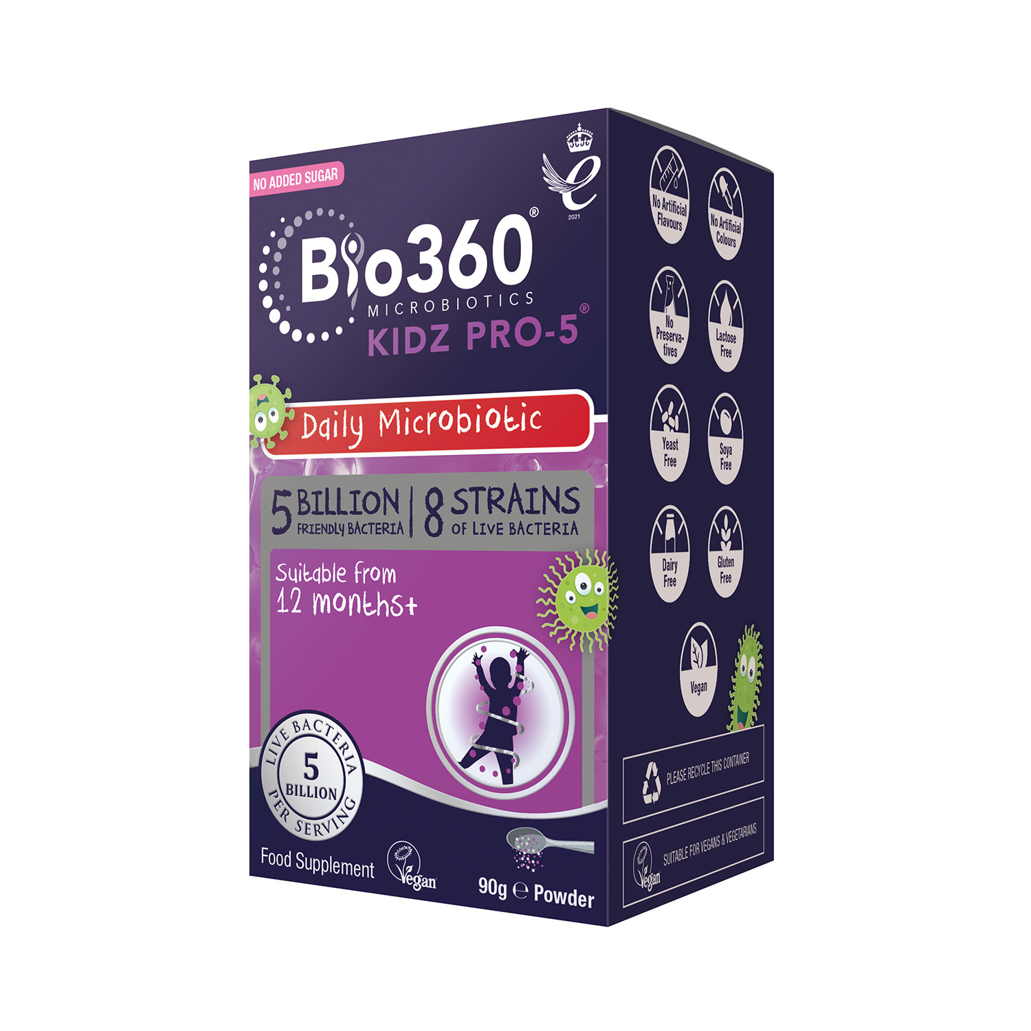 Natures Aid Kidz Pro-5 Daily Microbiotic