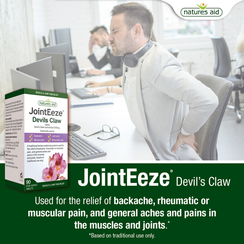 Natures Aid JointEeze Devils Claw 300mg