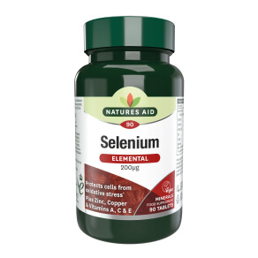 Natures Aid Selenium 200ug (with Zinc and vitamins A, C & E)