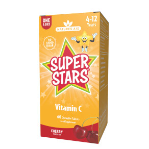 Natures Aid Super Stars Vitamin C Chewable