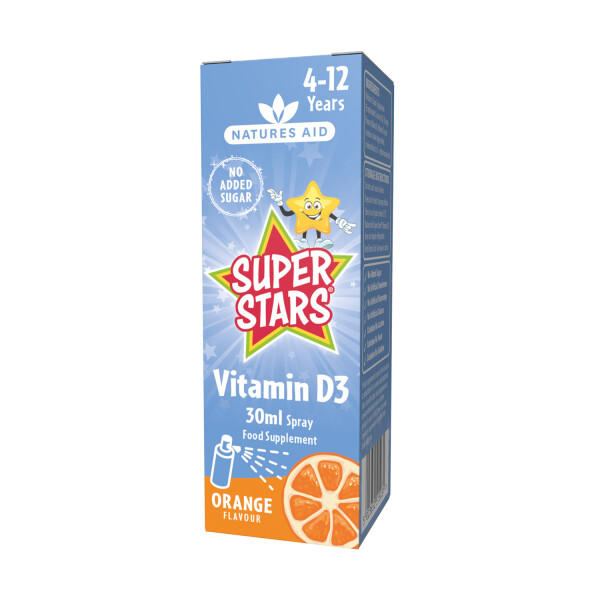 Natures Aid Super Stars Vitamin D Spray