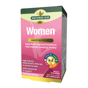 Natures Aid Womens Multi-Vitamins & Minerals (with Superfoods)
