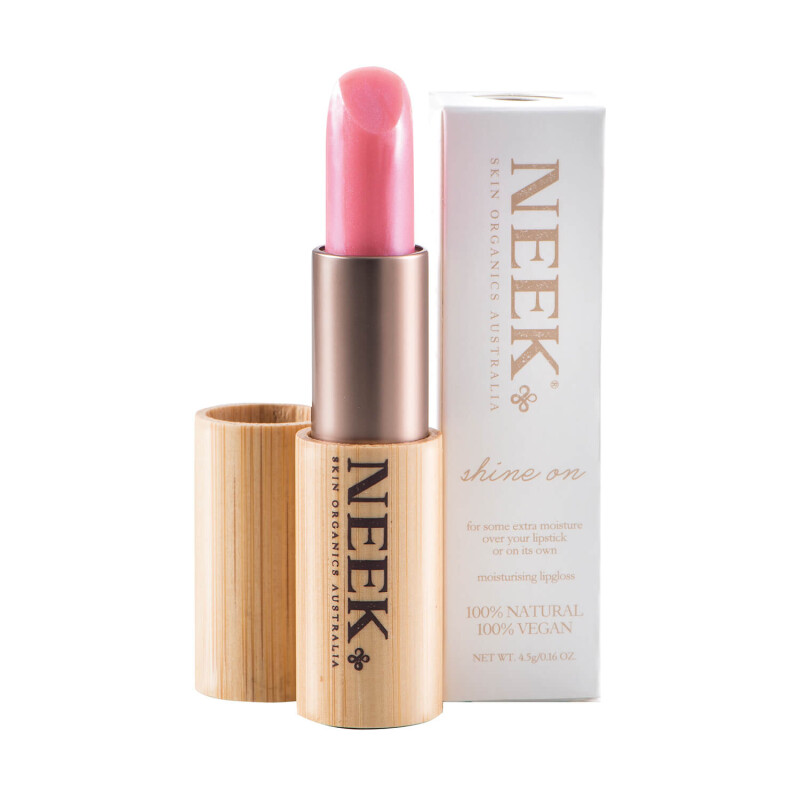 Neek Skin Organics Shine On Vegan Lipstick