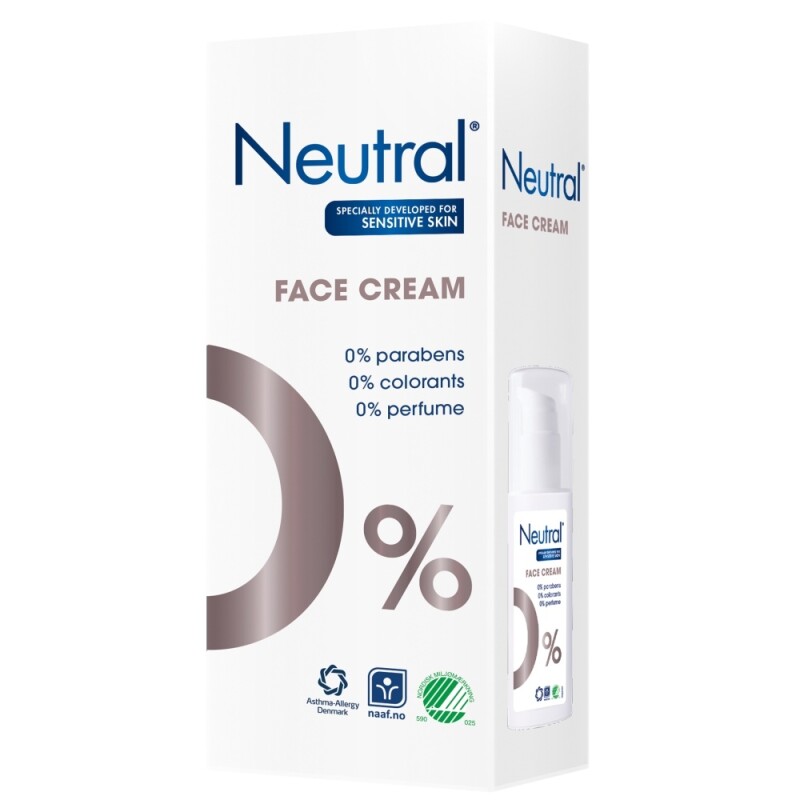 Neutral Face Moisturiser Cream for Sensitive Skin