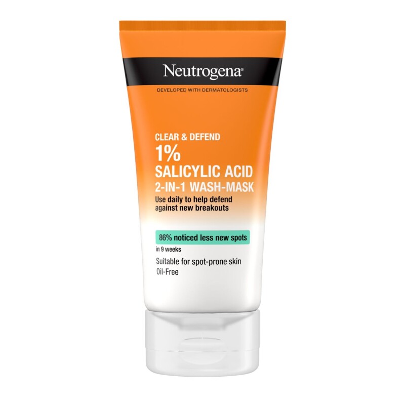 Neutrogena Clear & Defend 2 in 1 Wash-Mask