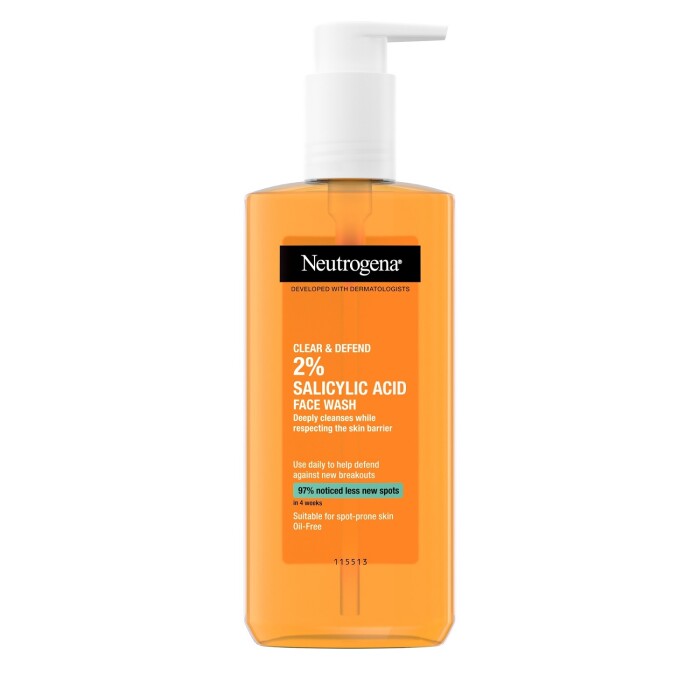 Image of Neutrogena Clear & Defend Facial Wash
