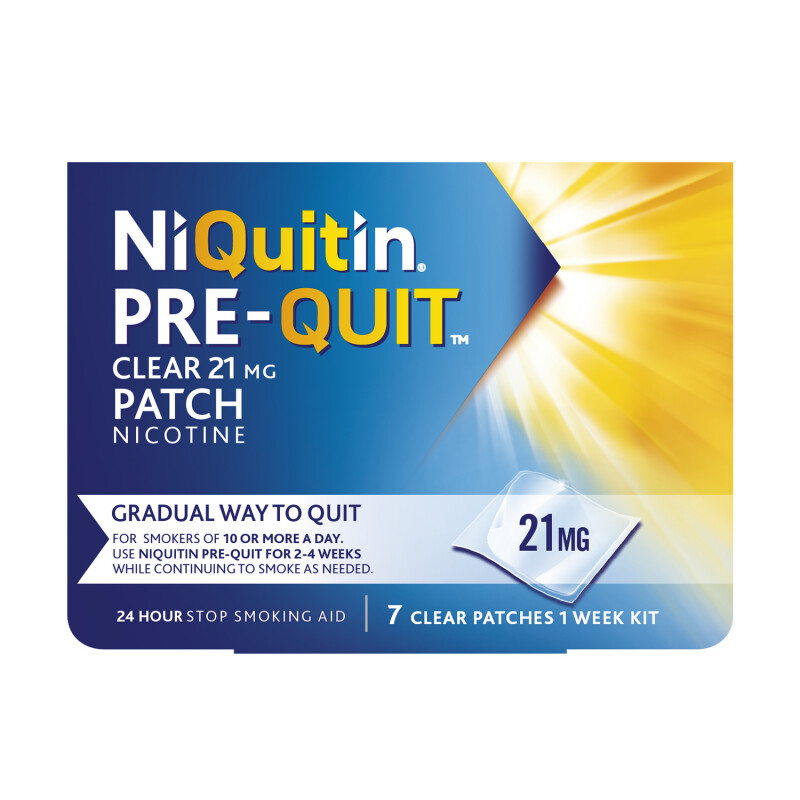 NiQuitin Pre-Quit Patches 21mg