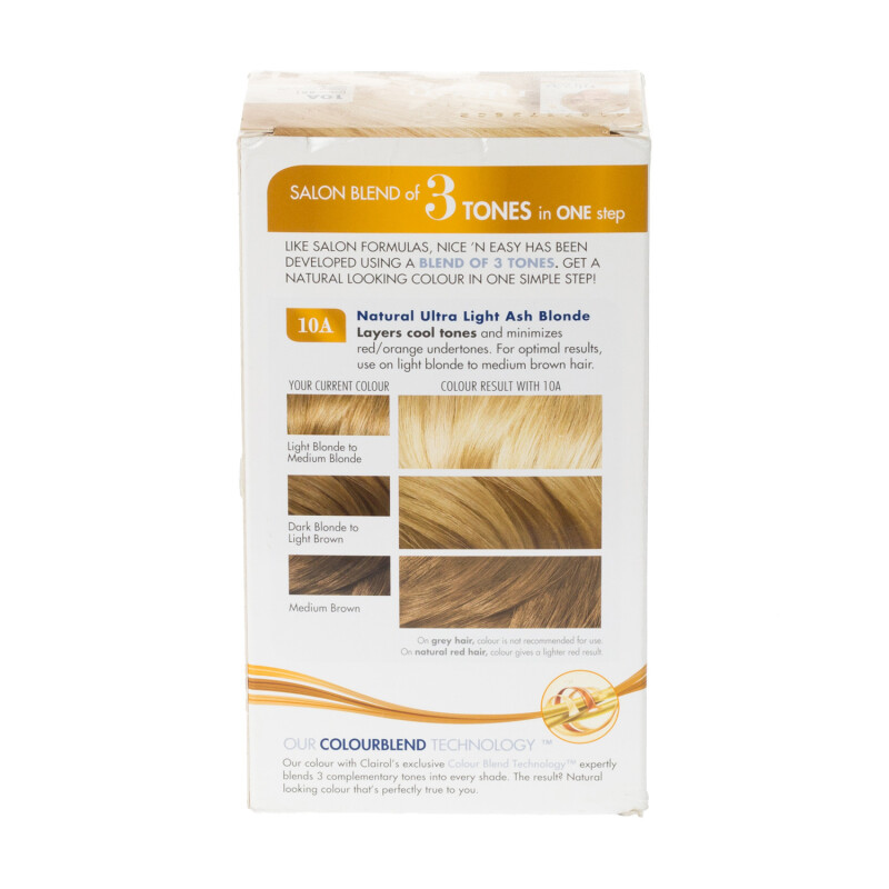 Nice n Easy Ultralight Ash Blonde Permanent Hair Colour 88