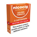 Nicocig Cartomiser Golden Tobacco High 16mg