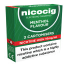 Nicocig Cartomiser Menthol High 16mg