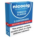 Nicocig Tobacco High Cartomiser (16mg)