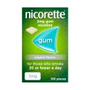  Nicorette 2mg Original Gum - 1050 Pieces 