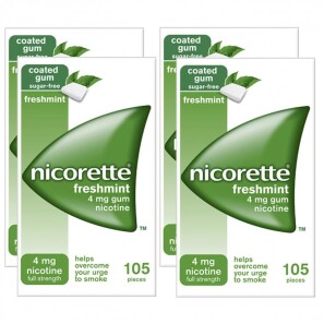  Nicorette 4mg Freshmint Gum - 420 Pieces 
