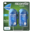 Nicorette Cools Icy Mint Lozenge 2mg 4x 20 pack
