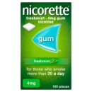  Nicorette Freshmint Gum 4mg 105 Pieces 