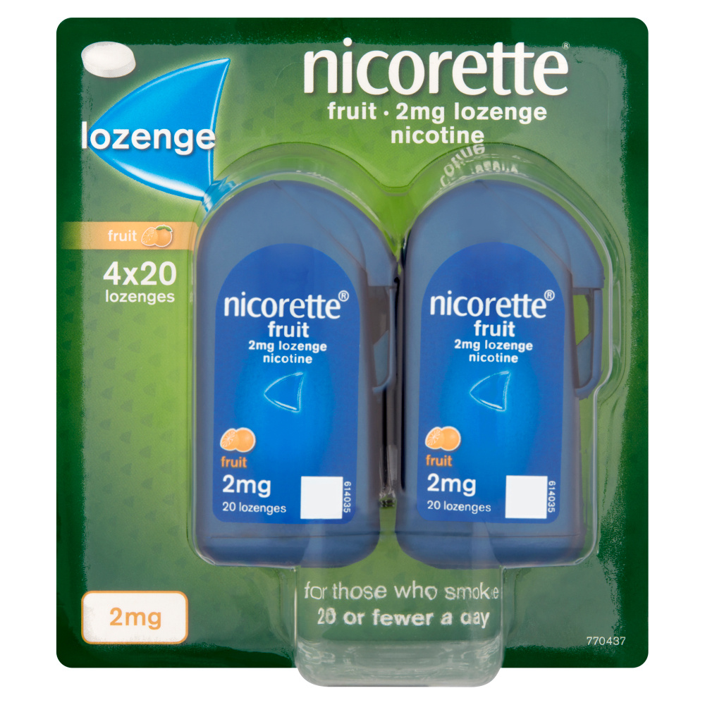 Nicorette Fruit Lozenges 2mg Review