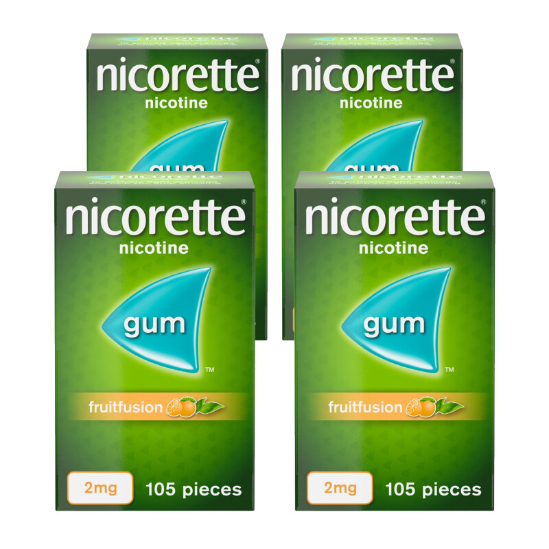 Nicorette Fruitfusion Gum 2mg
