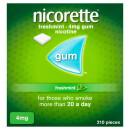 Nicorette Freshmint Chewing Gum 4 mg 210 Pieces