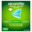  Nicorette Gum Freshmint 4mg 210 Pieces 