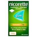  Nicorette Fruitfusion Gum 2mg 105 Pieces 