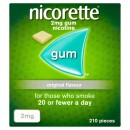  Nicorette Original Gum 2mg 210 Pieces 