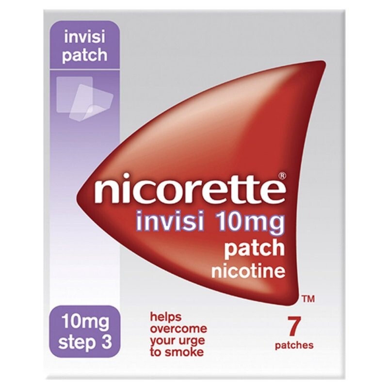 Nicorette Invisi 10mg Patch Step 3 