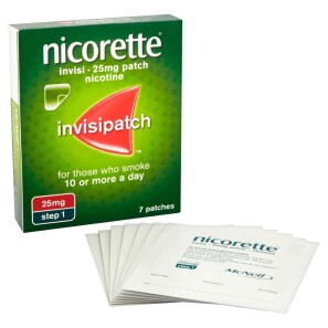  Nicorette Invisi 25mg Patch Step 1 