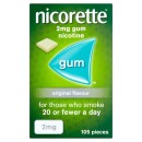 Nicorette Original Gum 2mg 105 Pieces