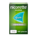 Nicorette Original Chewing Gum 2 mg 105 Pieces