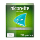  Nicorette Original Chewing Gum 2 mg 210 Pieces 