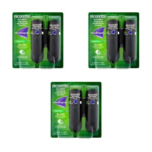  Nicorette Quickmist Mouthspray Duo - Triple Pack 