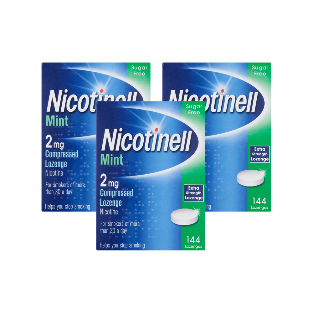 Nicotinell 2mg Lozenge 432's 144 Lozenges | x3 Pack Review