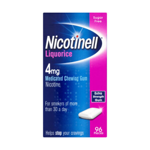 Nicotinell Liquorice 4mg Gum EXP SEP 19
