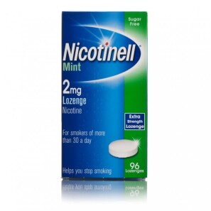  Nicotinell Nicotine Lozenge Stop Smoking Aid 2 mg Mint 96 Pieces- 960 Lozenges 