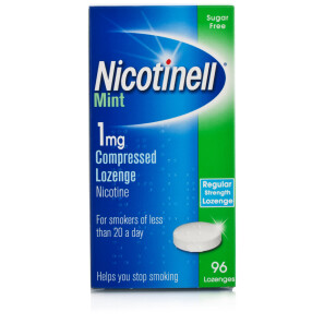  Nicotinell Nicotine Lozenge Stop Smoking Aid 1 mg Mint 96 Pieces- 960 Lozenges 