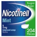 Nicotinell 1mg 204 Compressed Lozenges - Mint