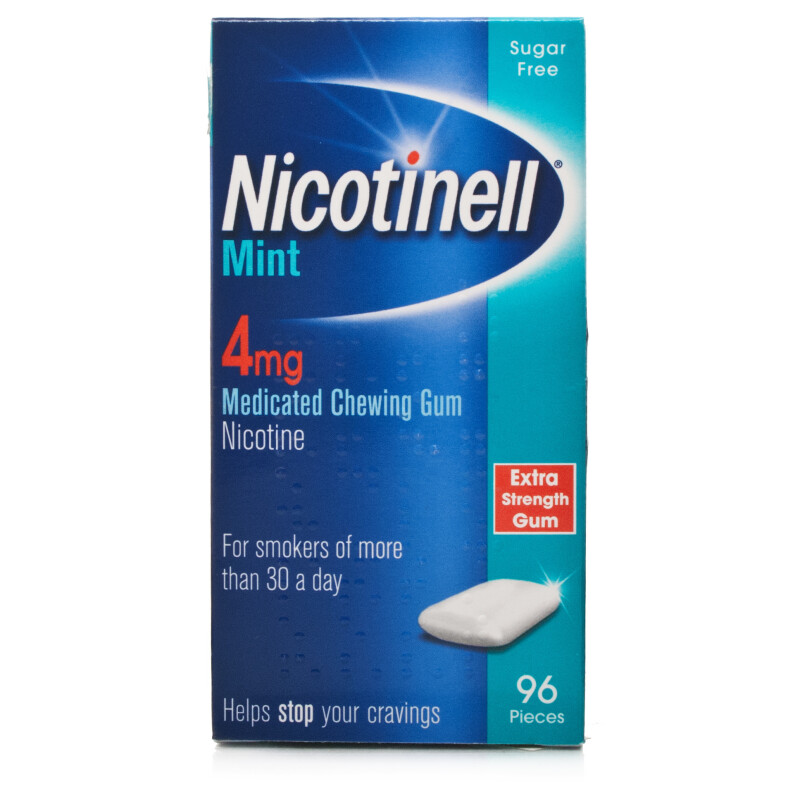 Nicotinell Mint Medicated Gum 4mg 