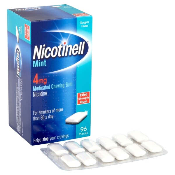 Nicotinell 4mg Extra Strength Gum - Mint