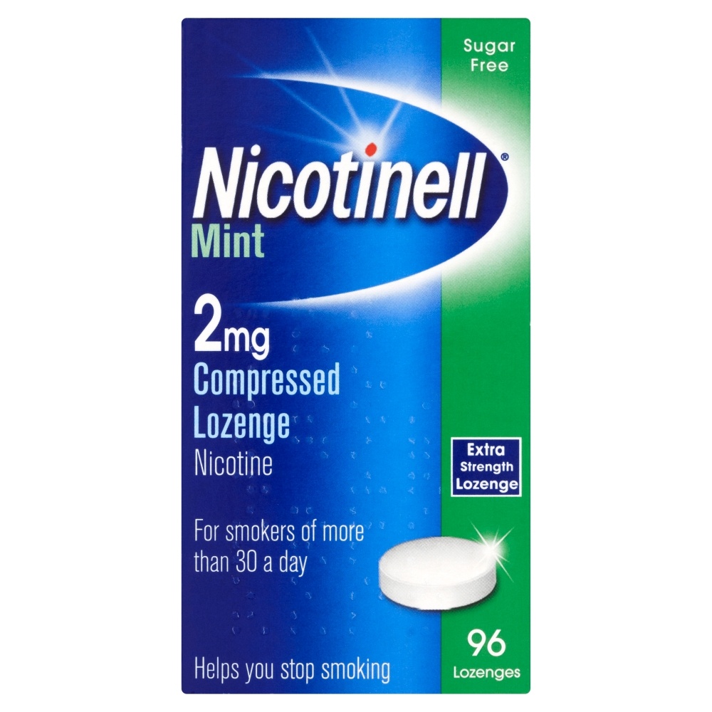 Nicotinell  Lozenge  Aid 2 mg Mint 96 Pieces- 960 Lozenges