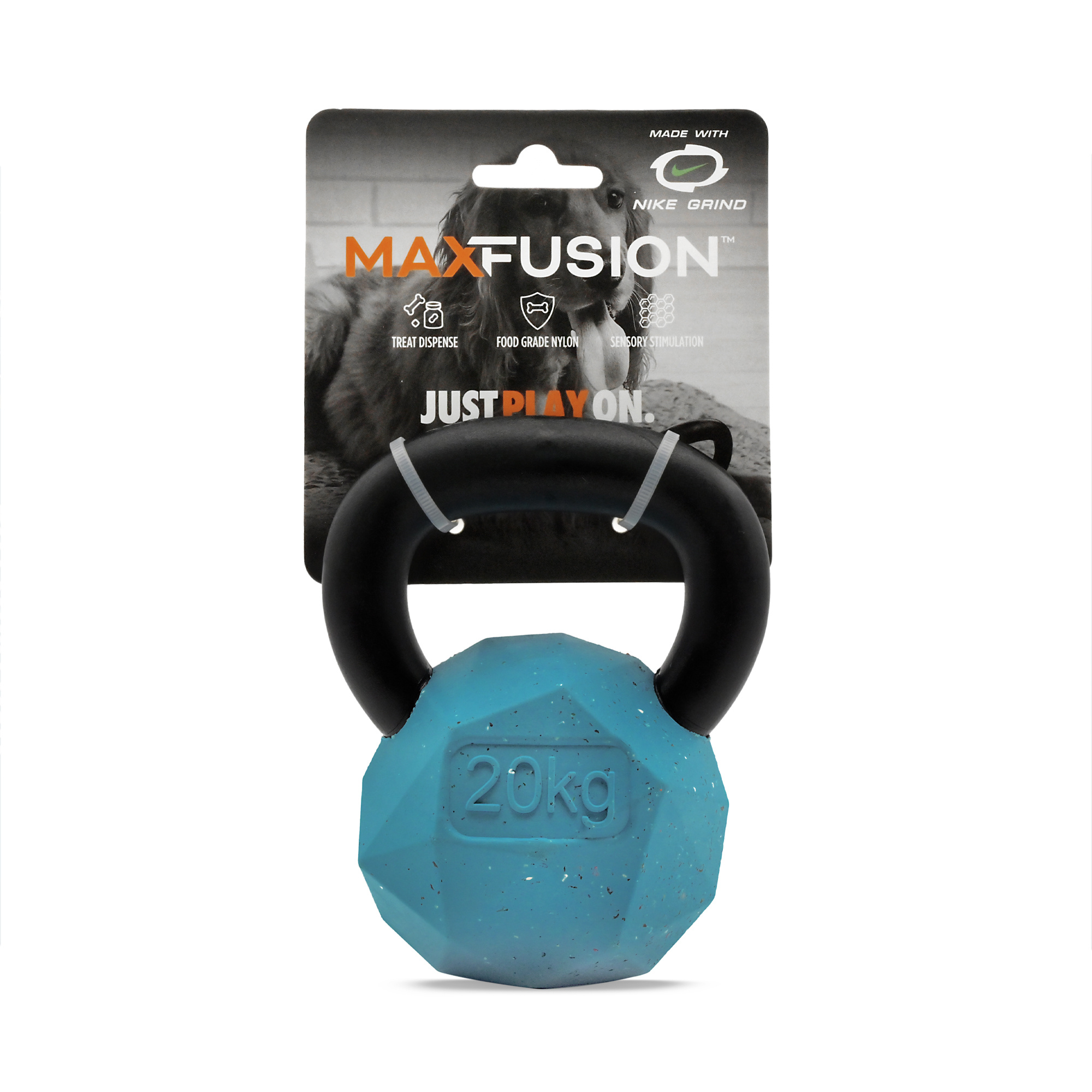 Nike Grind Kettle Ball Chew Toy & Treat Dispenser Medium/Large Dog Toy