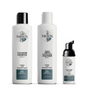 Nioxin 3 Part System 2 Trial Kit for Natural Hair with Progressed Thinning