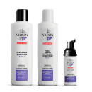 Nioxin 3 Part System 6 Trial Kit for Chemically Treated Hair with Progressed Thinning