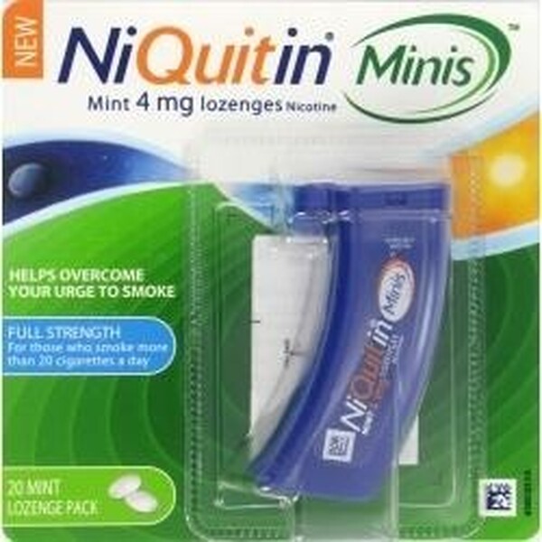 NiQuitin Mint 4mg Minis Lozenges