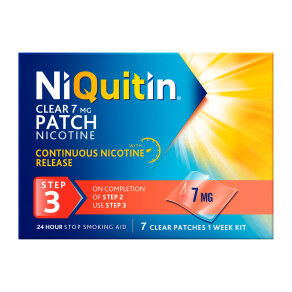 NiQuitin Clear 7mg Patches Step Three