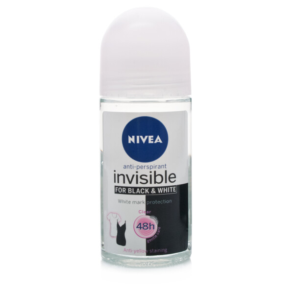 Nivea Invisible Black & White Deodorant Roll-On